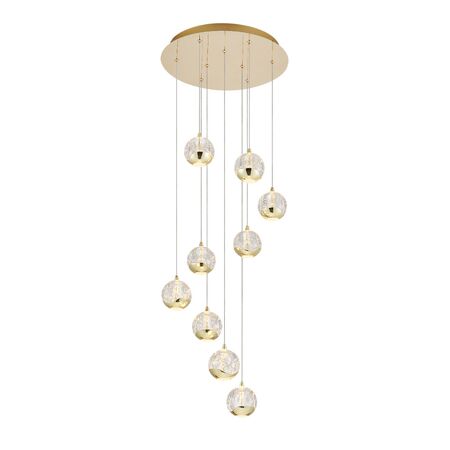 SEGOVIA 9 LIGHT PENDANT