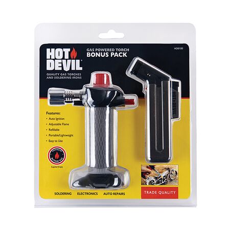 Gas Powered Torch (Bonus Pack)