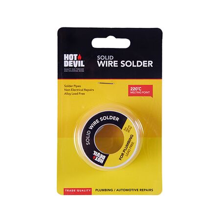 Solid Wire Solder (Plumbing/auto)