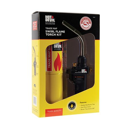 Trade Map Swirl Flame Torch Kit