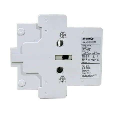 Auxiliary Contact – Standard 1 x NO + 1 X NC – Side Mount