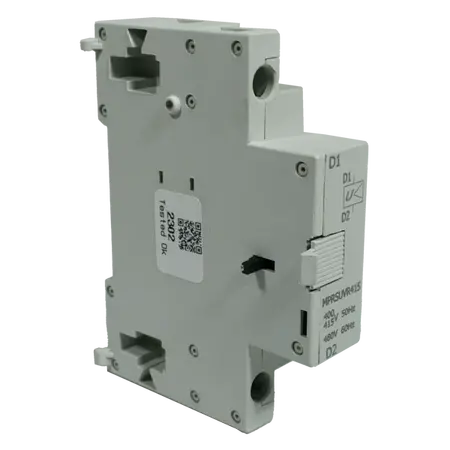 MPCB Right Side Under Voltage Release 400-415V 50Hz / 480V 60Hz