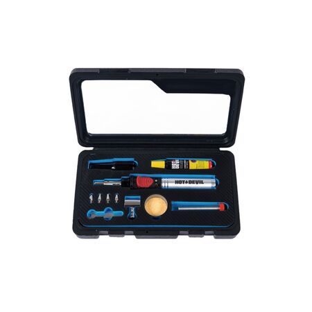12 Piece Butane Soldering Iron & Blow Torch