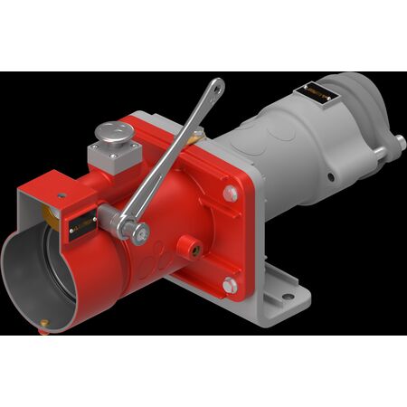 PL QR 3300V 300A 6P Gland Bracket (270) 120-C 70-75-G (245.3)