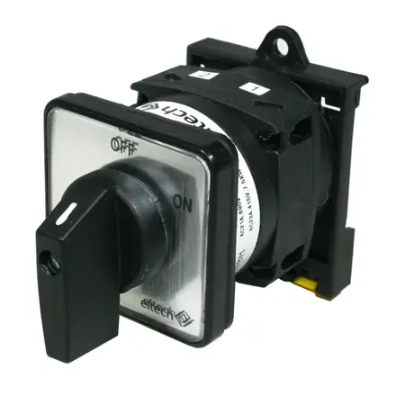 Cam Switch DIN Rail Mount 2 Position With Off (OFF, ON) Maintained