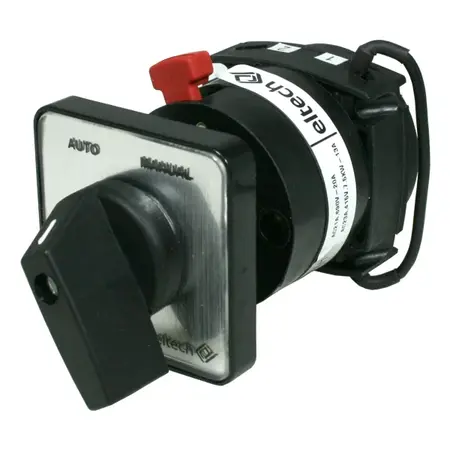 Cam Switch Door Mount 2 Position Changeover (AUTO, MANUAL) Maintained