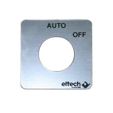 2 Position Label to suit Cam Switch (AUTO/OFF)