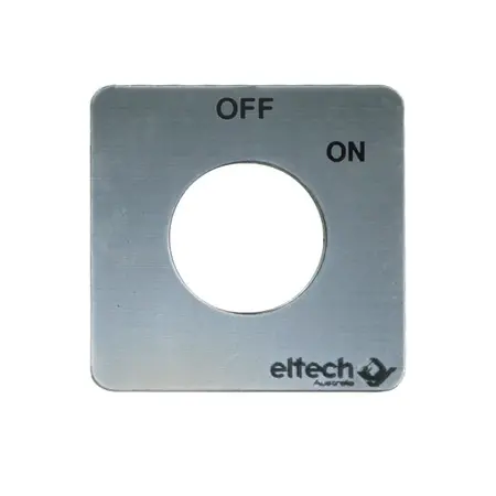2 Position Label to suit Cam Switch (OFF/ON)