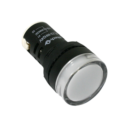 Pilot light LED – Direct Wire – 24V AC/DC – White