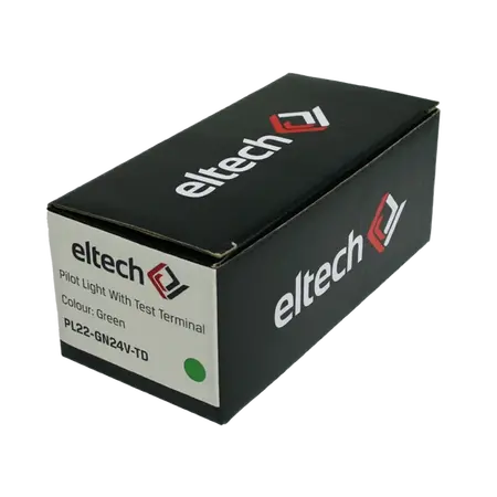 Pilot light LED 24V AC/DC – Green – With Lamp Test Terminal
