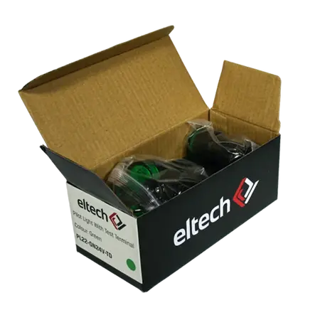 Pilot light LED 24V AC/DC – Green – With Lamp Test Terminal