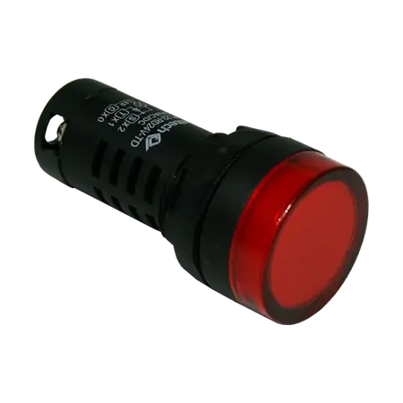 Pilot light LED 24V AC/DC – Red – With Lamp Test Terminal