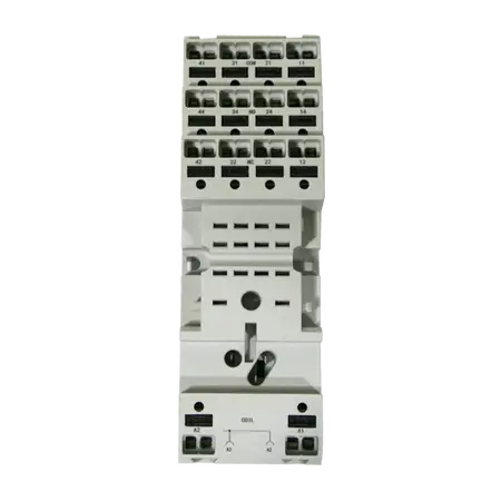 4 Pole Relay Base – Push In Terminal