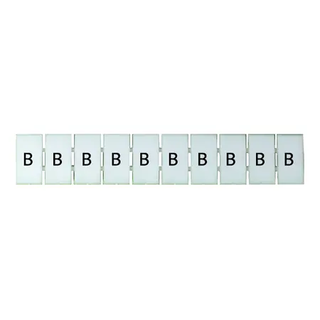 Terminal Marker Strip Letter B To Suit 4.0mm
