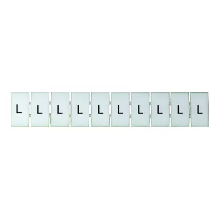 Terminal Marker Strip Letter L To Suit 4.0mm