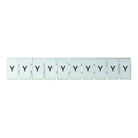 Terminal Marker Strip Letter Y To Suit 4.0mm