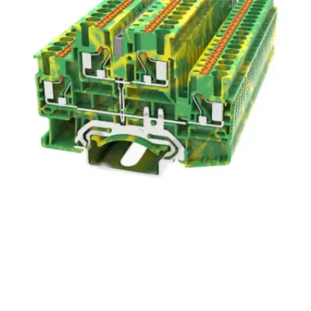 DS Series Double Decker Spring Clamp Terminal 2.5mm – Earth