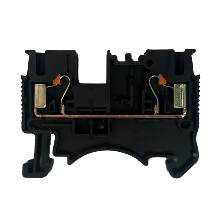 DS Series Spring Clamp Terminal – Top Entry – 2 Way 2.5mm – Black