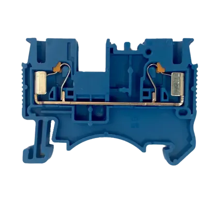 DS Series Spring Clamp Terminal – Top Entry – 2 Way 2.5mm – Blue