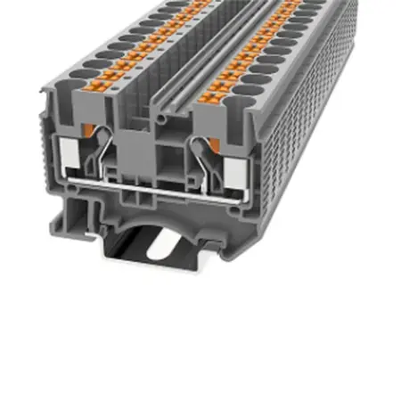 DS Series Spring Clamp Terminal –  Top Entry – 2 Way 6.0mm
