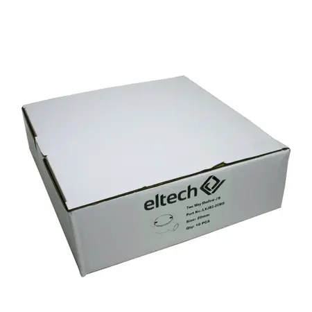 Shallow Junction Box 2 way 20mm