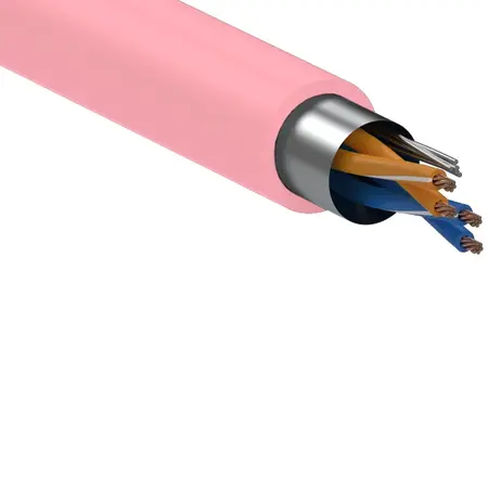 Data Cable 2 Pair 0.22mm 7/020 – Pink