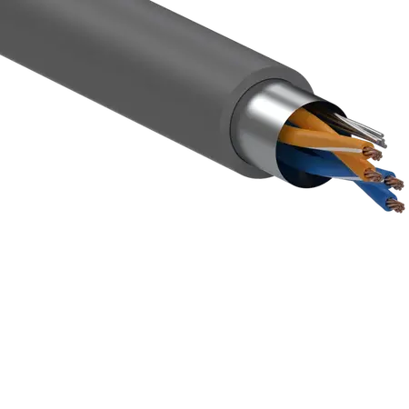 Data Cable 2 Pair 0.22mm 7/020 – Grey – Special – LSZH