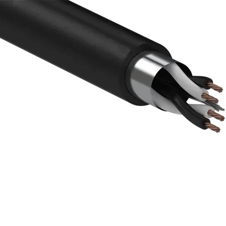 Instrumentation Cable 2 Pair 0.88mm 7/040 O/A Screened – LSZH Enviroflex Black