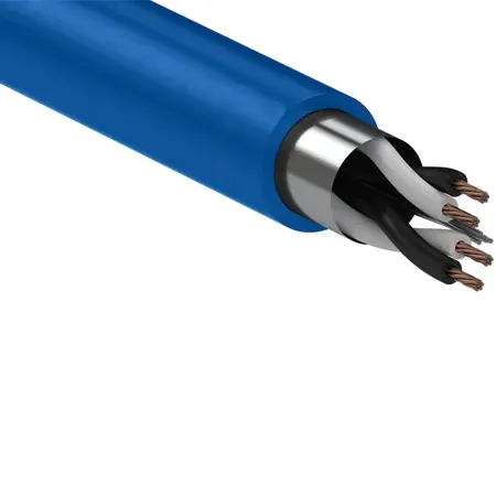 Instrumentation Cable 2 Pair 0.5mm O/A Screened – Blue