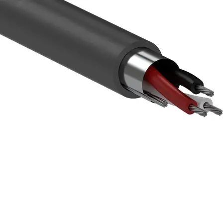 Instrumentation Cable 3 Core 0.5mm 7/030 O/A Screened – Grey