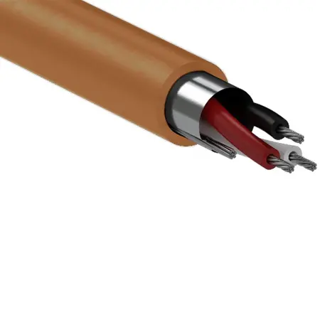 JC Data Cable – 3 Core Screened – Brown