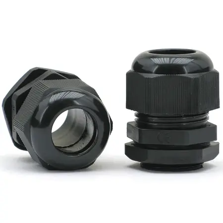 Nylon Cable Gland M25 – 15mm Long Thread
