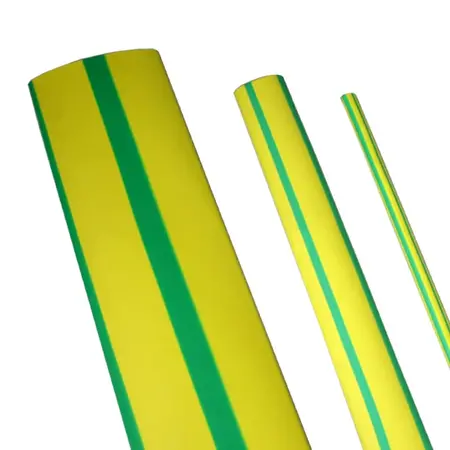 Thin Walled Heatshrink 4ft Length 13mm Earth