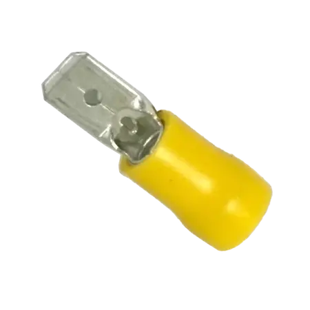Pre-Insulated Quick Connectors – Male – Yellow 6.3mm