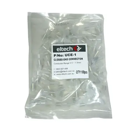 Pre-Insulated End Connector – 0.5-1.5mm