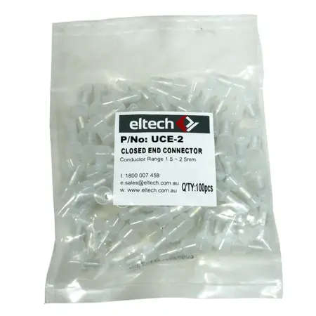 Pre-Insulated End Connector – 1.5-2.5mm