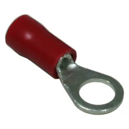 Pre-Insulated Ring Terminal – Twin – Red M8