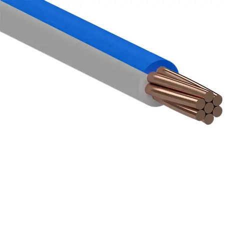 Building Wire 1.5mm Blue With White Stripe