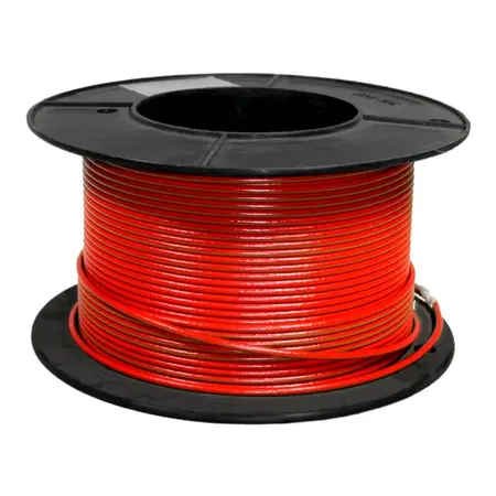 Building Wire 1.5mm Brown With Red Stripe