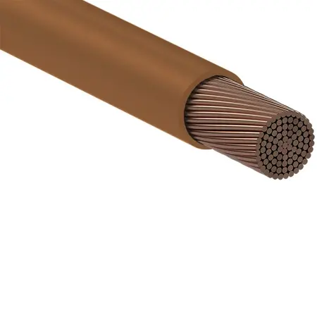 Single Core Panel Flexible Wire 1.0mm LSZH 0.6/1kV Brown