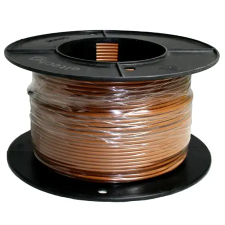 Single Core Panel Flexible Wire 1.0mm LSZH 0.6/1kV Brown