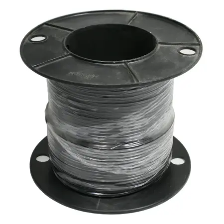 Single Core Panel Flexible Wire 6.0mm LSZH 0.6/1kV Black