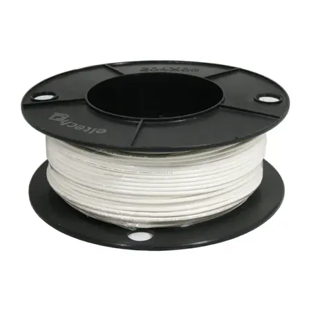 Single Core Flexible Cable 0.5mm Class 6 V90HT 0.6/1kV White