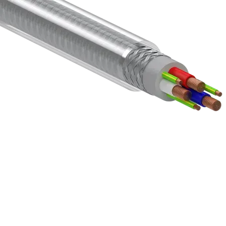 Flexible VSD Power Cable Screened 3C+3E 35.0mm V90 0.6/1kV