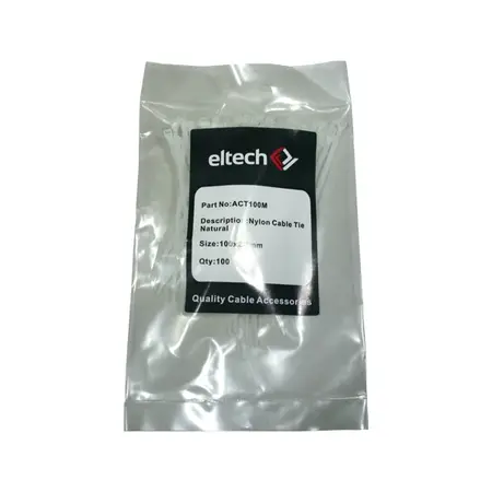 Nylon Cable Tie 100 x 2.5mm Natural