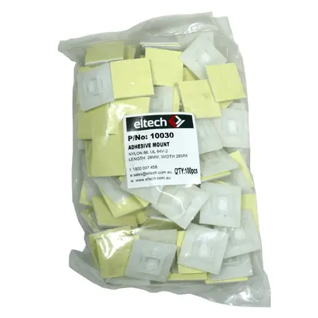 Adhesive  Mount 28 X 28mm Natural