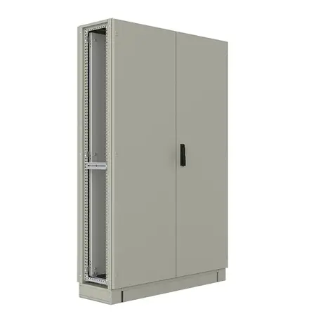 Bayable Enclosure – 1200w x 1800h x 500d – Double Door – Grey