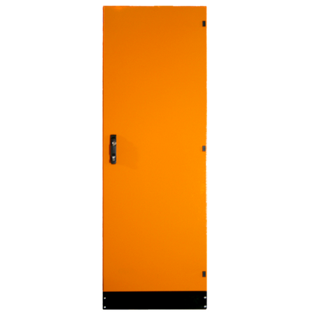 Floor Mount Enclosure 600w x 1600h x 300d – Single Door – Orange