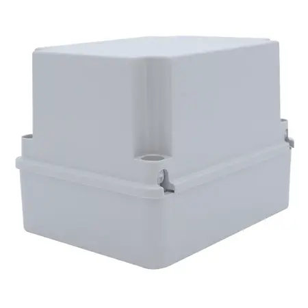 ABS Junction Box – 190w x 145h x 140d – Grey Cover ABS Junction Box – 190w x 145h x 140d – Grey Cover