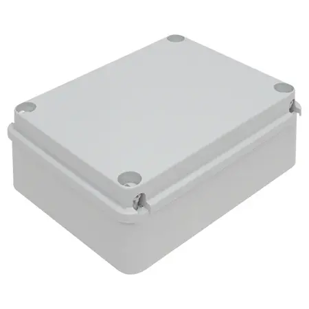 ABS Junction Box – 250w x 200h x 90d – Grey Cover